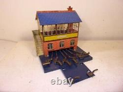 Hornby SeriesO- No. 3Control SystemSignal Cabin & lever frame, lit. Good-c1929