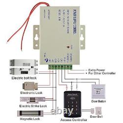 /ID Door Access Control Controller System Kit Electric Lock 125KHz
