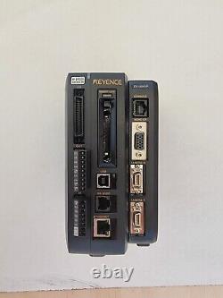 Keyence CV-3001P Vision System Controller with used I/O Connector Ribbon