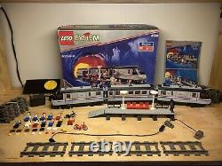 Lego 4558 Metroliner 9v Train 100% Complete, Works Perfectly + Controller