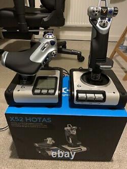 Logitech G Saitek X52 Pro Flight Control System MSFS