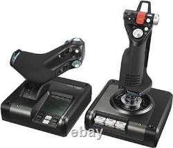 Logitech G Saitek X52 Pro Flight Control System PC Video Game Controller