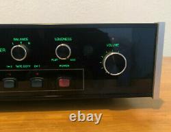 McIntosh C712 stereo preamp/system control center with remote and manual ex cond