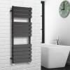 Modern Designer Flat Panel Heated Bathroom Towel Rail Radiator Ladder Warmer Rad