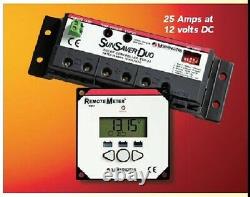 Morningstar SunSaver DUO SSD-25RM Solar Panel RV Boat Battery Charge Controller