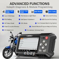 Motorcycle OBD2 Scanner All System Diagnostic Tool Code Reader Laptop Triumph UK