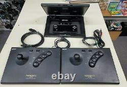 Neo Geo X Gold Console 2 Controllers 001 Aes USA Video Game System Ninja Masters