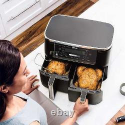 Ninja Foodi MAX Dual Zone Air Fryer with Smart Cook System AF451UK Refurbished