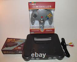 Nintendo 64 N64 Console System with New Controller & Hookups Bundle NUS-001