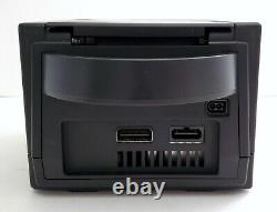 Nintendo GameCube DOL-001 Gaming System Console 2 Controller Bundle Black GCN