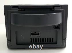 Nintendo GameCube DOL-101 Gaming System Console 2 Controller Bundle Black GCN