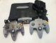 Nintendo N64 System Console Bundle + Cables + 2 Controllers + Golden Eye 007