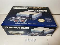 Nintendo NES Control Deck Bundle COMPLETE IN BOX Original Console System CIB