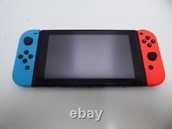 Nintendo Switch Console with Neon Blue/Neon Red Joy-Con Controllers, 1038084