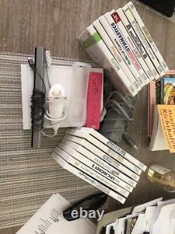 Nintendo Wii Lot 15 Games, Controllers