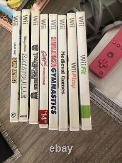 Nintendo Wii Lot 15 Games, Controllers