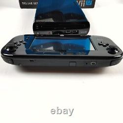 Nintendo Wii U 32GB Console withBox, Manuals, Cables + 2 Wireless Pro Controllers