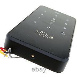 Outdoor Door Access Control Kit RFID Reader Touch Keypad Entry System Security