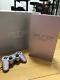 Ps2 Sakura Console System Pink Scph-39000 Sa Controller With Box And Cord