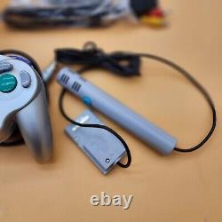 Platinum Nintendo GameCube System Console bundle with 4 games 2 controller mic