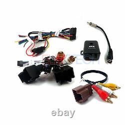 Radio Replacement Interface with Rear System Retention & Steering Wheel Control