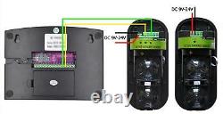 Security Alarm Wired Wireless GSM Home Burglar 433MHz Remote Control System