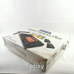 Sega Master System 1 Plus Console Boxed + 2x Controller + Light Phaser Bundle