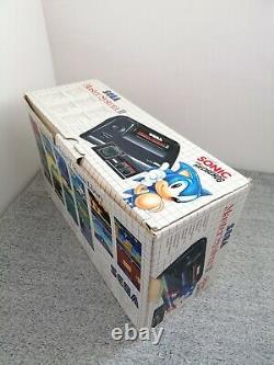 Sega Master System 2 Console Boxed 2 Controllers Sonic + 4 Game Bundle