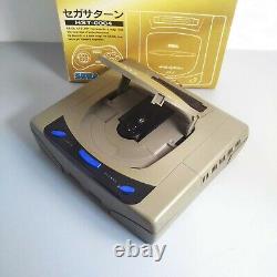 Sega Saturn System Japanese Console in Box Bundle controller cords & memory