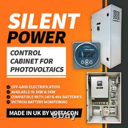 Silent Power 5kW Control Cabinet. Off Grid Solar System. MPPT Battery Charger