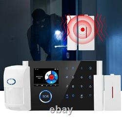 Smart Wireless Home Security WiFi App Control Burglar House Office Alarm System