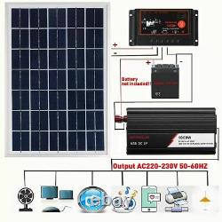 Solar Panel Kit Charger Inverter Controller Generator Grid System Power Station