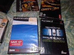 Sony PlayStation 2 PS2 Fat Console System Bundle 2 Controllers games