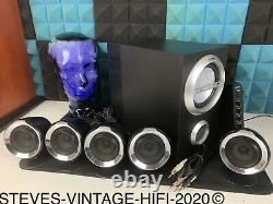 Sony SRS-D511 High-powered 5.1ch speaker system 50W Black N/MINT L@@K FREE P+P