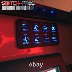 Switch-Pros SP-9100 Universal 8 Switch Wiring System Truck Jeep UTV Boat