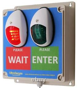 Traffic Light Door Entry Customer Flow Lighting Systems Wireless Control DIY