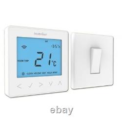 Underfloor Heating Heatmiser Neo E white Thermostat 4 All Heating Systems