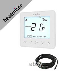 Underfloor Heating Heatmiser Neo E white Thermostat 4 All Heating Systems