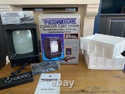 Vectrex Game System With All 18 Original Games And Extra Control Pad