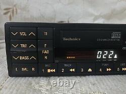 Vintage Technics Car Radio Cassette CD Control Stereo DOLBY SYSTEM Made In Japan