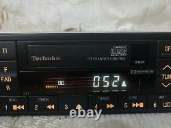Vintage Technics Car Radio Cassette CD Control Stereo DOLBY SYSTEM Made In Japan