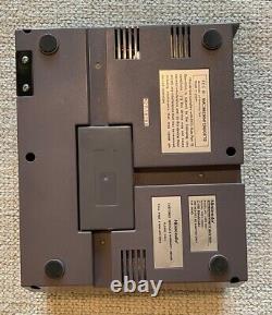 Vtg NES 9 Lot Nintendo Entertainment System Console Games Zapper Control Works