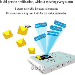 Wireless LCD GSM Autodial SMS Home House Office Security Burglar Intruder Alarm