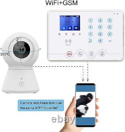 Wolf-Guard Wifi 4G DIY Home Alarm Security System TuYa APP Control