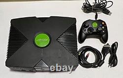 Xbox Console System Cable & Controller Microsoft Japanese ver. Excellent