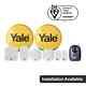 Yale Ia-335 Sync Smart Home Alarm 9 Piece Kit No Monthly Subscription